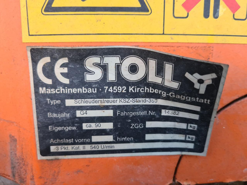 Stoll - Разбрасыватель песка/ Соли: фото 5 Stoll - Разбрасыватель песка/ Соли: фото 5