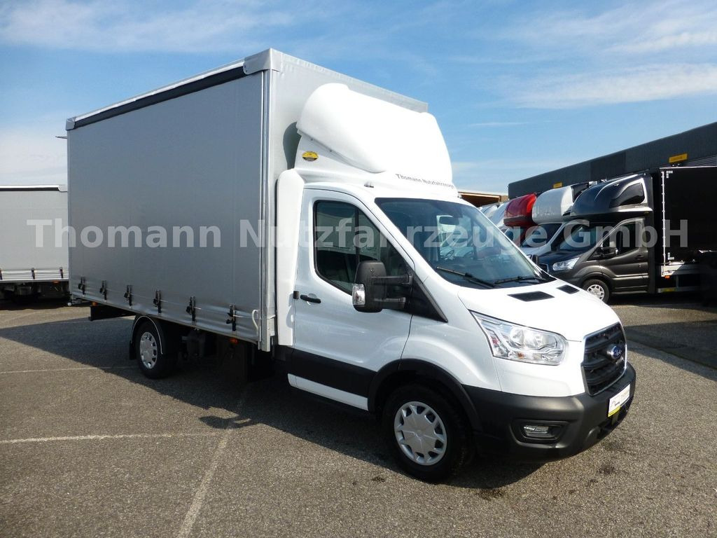 Ford Transit Pritsche Plane 4,25m Klima Temp. DAB - Тентованный фургон: фото 1 Ford Transit Pritsche Plane 4,25m Klima Temp. DAB - Тентованный фургон: фото 1