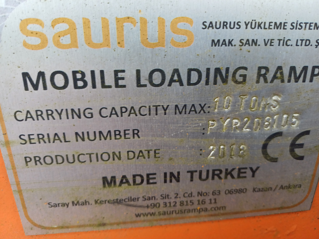 Saurus - Погрузочная рампа: фото 3 Saurus - Погрузочная рампа: фото 3
