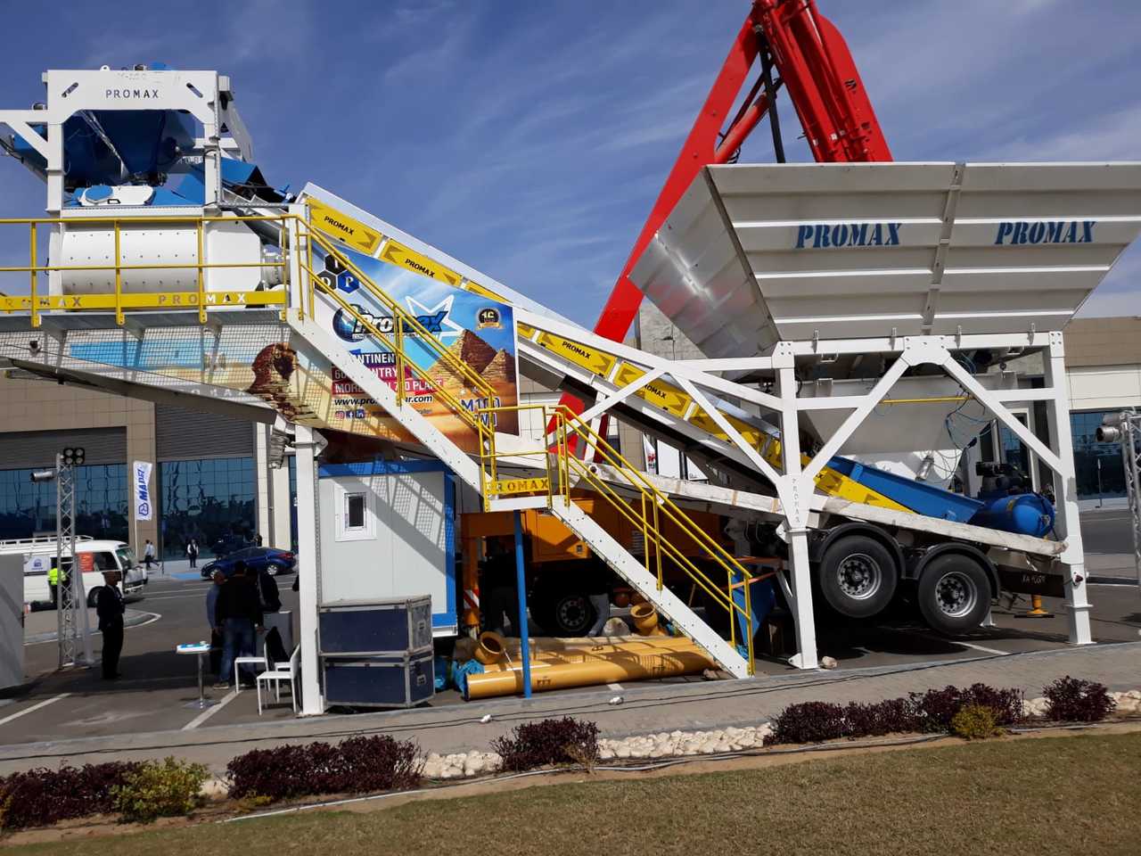 Новый Бетонный завод PROMAX MOBILE CONCRETE BATCHING PLANT M100-TWN (100m3/h): фото 7