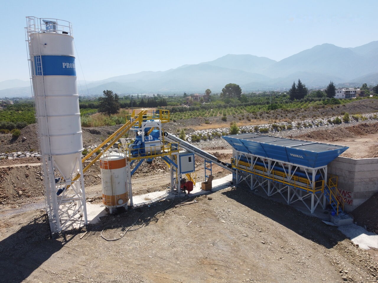 Promax Compact Concrete Batching Plant C100-TWN-LINE (100m3/h) - Бетонный завод: фото 5 Promax Compact Concrete Batching Plant C100-TWN-LINE (100m3/h) - Бетонный завод: фото 5