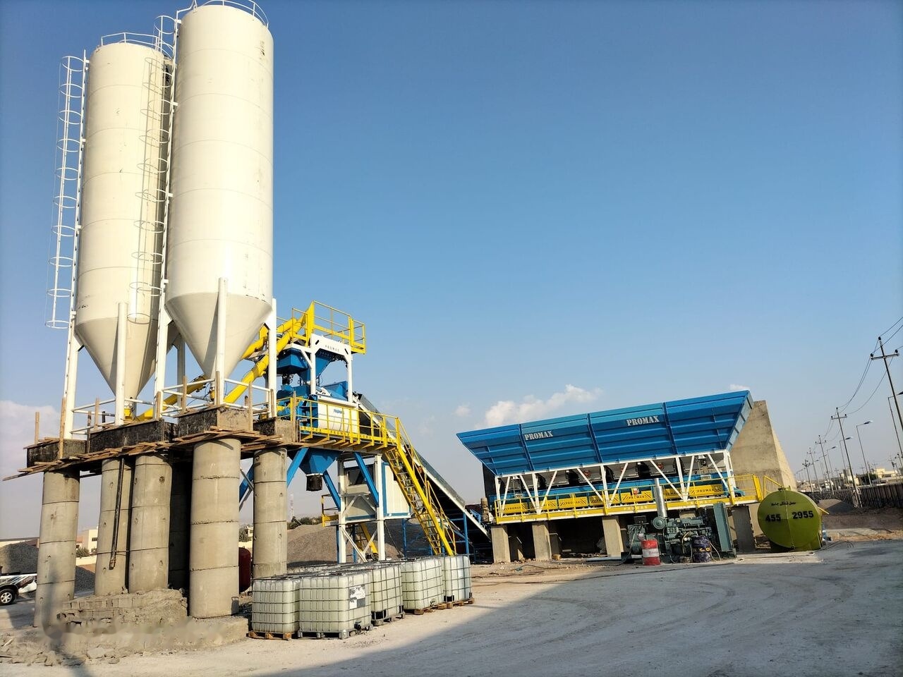Бетонный завод Promax Compact Concrete Batching Plant C120-TWN-LINE (120m3/h): фото 9