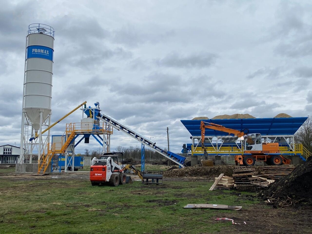 Promax Compact Concrete Batching Plant PROMAX C60-SNG LINE (60m³/h) - Бетонный завод: фото 4 Promax Compact Concrete Batching Plant PROMAX C60-SNG LINE (60m³/h) - Бетонный завод: фото 4
