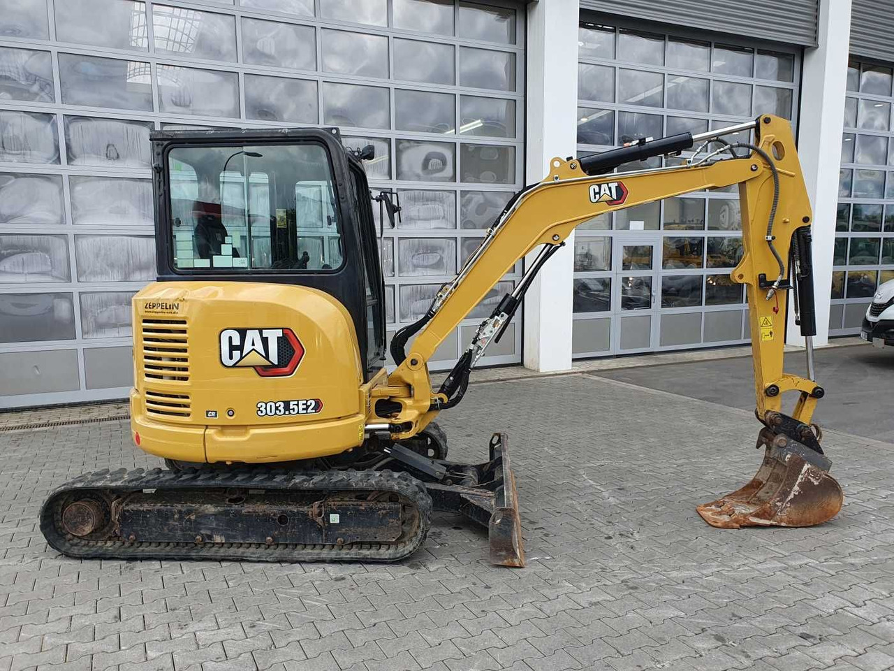 CAT 303.5E2CR / nur 2.107h! / 1x Tieflöffel / 2021 - Мини-экскаватор: фото 2 CAT 303.5E2CR / nur 2.107h! / 1x Tieflöffel / 2021 - Мини-экскаватор: фото 2