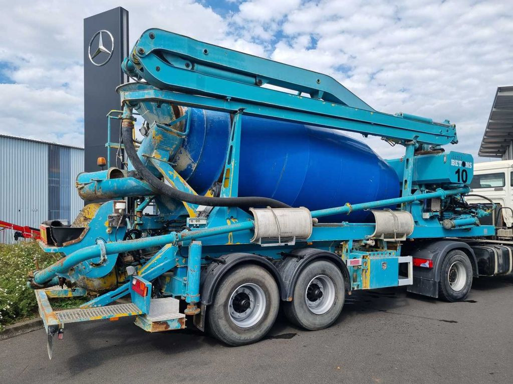 De Buf Beton-Mischer 9m³/Sermac 24m Betonpumpe  - Полуприцеп бетоносмеситель: фото 2 De Buf Beton-Mischer 9m³/Sermac 24m Betonpumpe  - Полуприцеп бетоносмеситель: фото 2