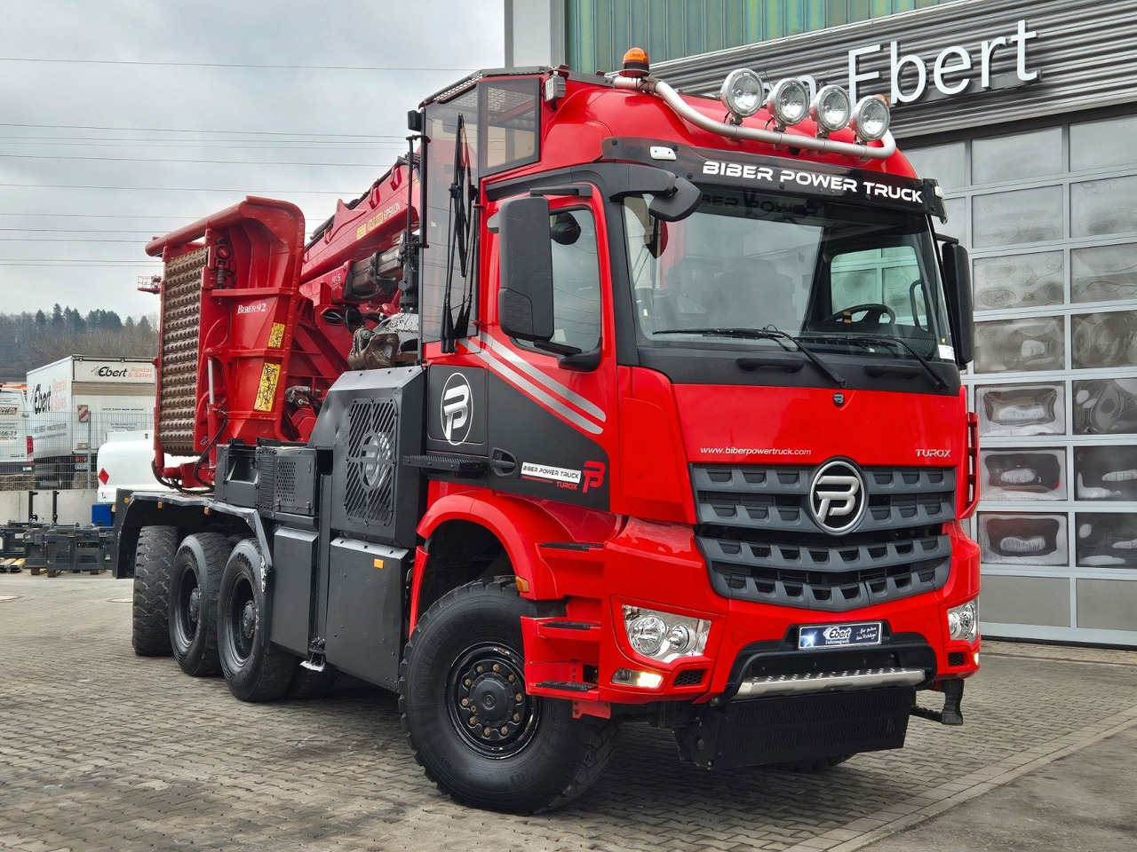 TUROX 8x8 Eschlböck Biber 92 Holzhacker / 1.512h - Грузовик, Автоманипулятор: фото 4 TUROX 8x8 Eschlböck Biber 92 Holzhacker / 1.512h - Грузовик, Автоманипулятор: фото 4