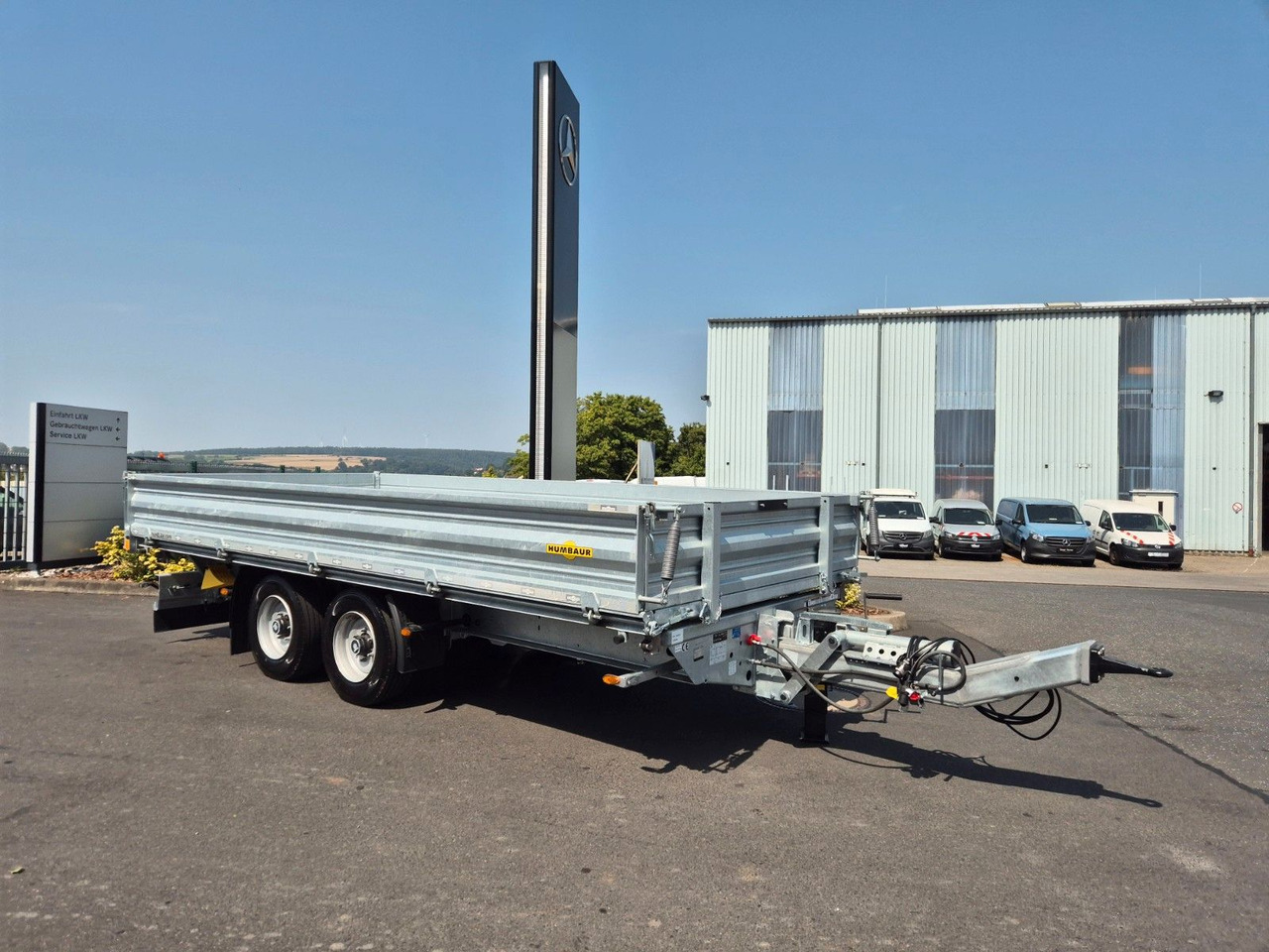 Humbaur HTK 115524 Dreiseitenkipper vollverzinkt - Самосвальный прицеп: фото 5 Humbaur HTK 115524 Dreiseitenkipper vollverzinkt - Самосвальный прицеп: фото 5