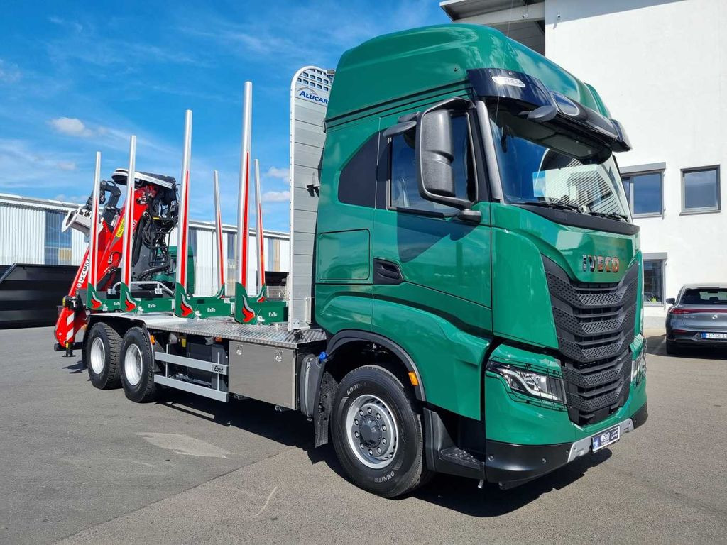 Iveco X-Way AS300X57 Z/P HR ON+ 6x4 (6x6 Hi Traction) - Лесовоз, Автоманипулятор: фото 3 Iveco X-Way AS300X57 Z/P HR ON+ 6x4 (6x6 Hi Traction) - Лесовоз, Автоманипулятор: фото 3