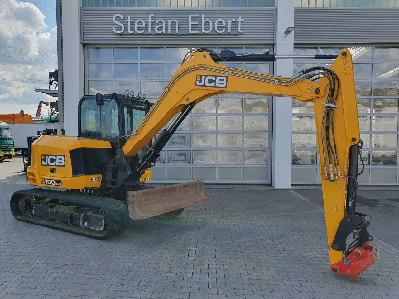 JCB 100C-2 / nur 471h! / 2022 / Lehnhoff HS08 - Гусеничный экскаватор: фото 1 JCB 100C-2 / nur 471h! / 2022 / Lehnhoff HS08 - Гусеничный экскаватор: фото 1
