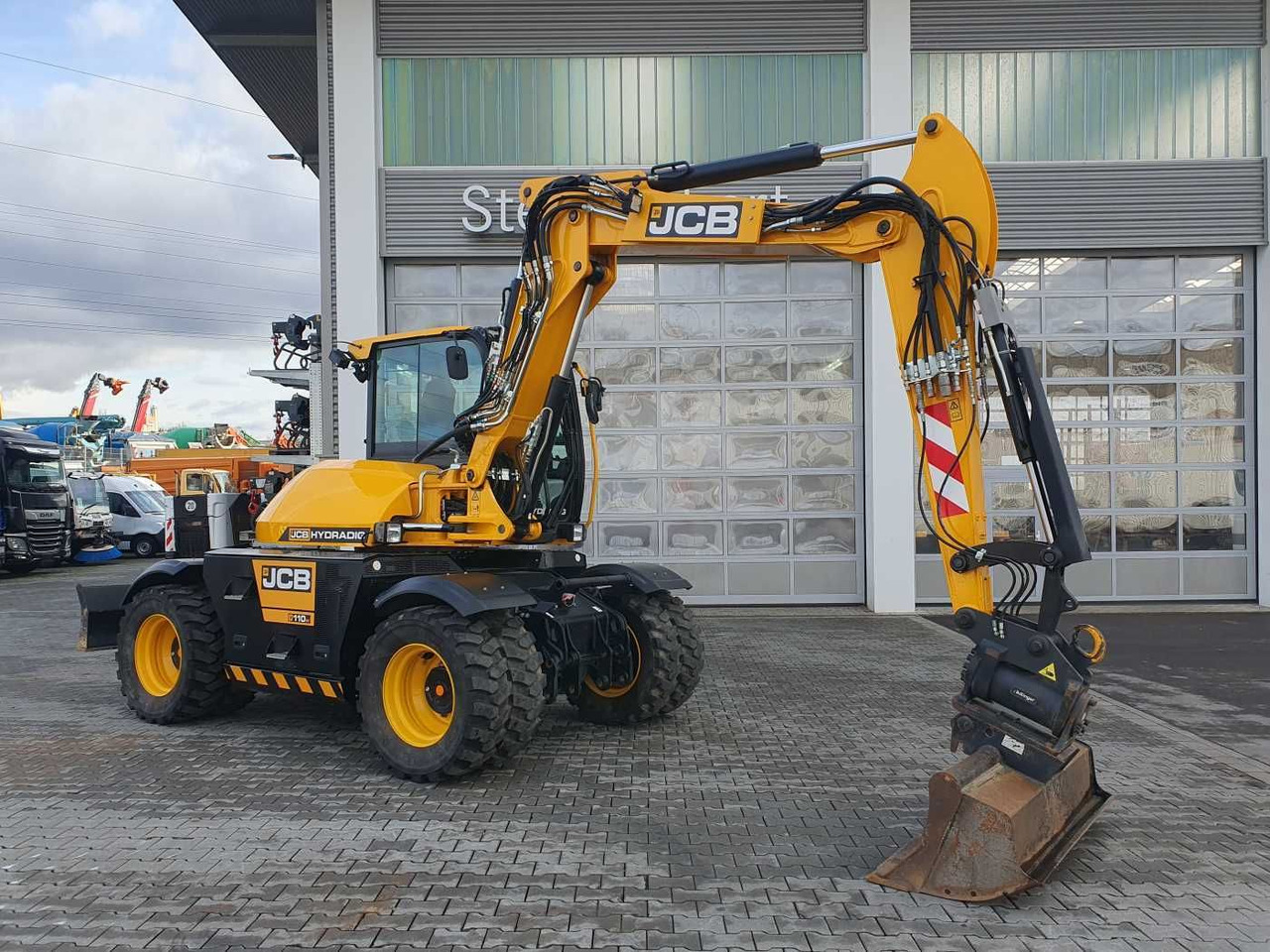 JCB Hydradig HD 110WT / 2022 / nur 239h! / Powertilt - Колёсный экскаватор: фото 1 JCB Hydradig HD 110WT / 2022 / nur 239h! / Powertilt - Колёсный экскаватор: фото 1
