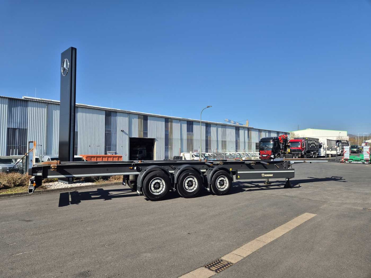 Krone SD BDF BPW-Achsen Liftachse mitte Container - Полуприцеп-контейнеровоз/ Сменный кузов: фото 4 Krone SD BDF BPW-Achsen Liftachse mitte Container - Полуприцеп-контейнеровоз/ Сменный кузов: фото 4