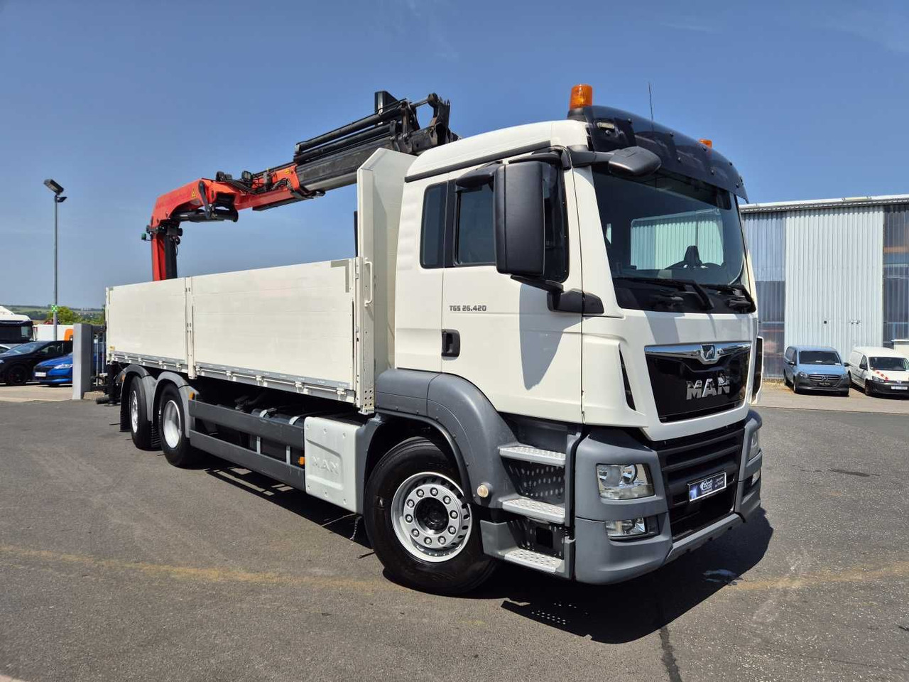 MAN TGS 26.420 6x2-4 LL Palfinger PK 22002-EH B Funk - Грузовик бортовой/ Платформа: фото 3 MAN TGS 26.420 6x2-4 LL Palfinger PK 22002-EH B Funk - Грузовик бортовой/ Платформа: фото 3