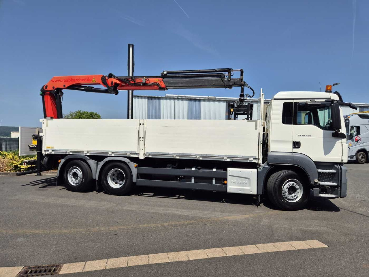 MAN TGS 26.420 6x2-4 LL Palfinger PK 22002-EH B Funk - Грузовик бортовой/ Платформа: фото 5 MAN TGS 26.420 6x2-4 LL Palfinger PK 22002-EH B Funk - Грузовик бортовой/ Платформа: фото 5