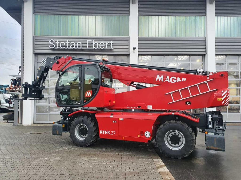 Новый Телескопический погрузчик Magni RTH 8.27 / 8to Hubkraft / Funk / NEU: фото 6