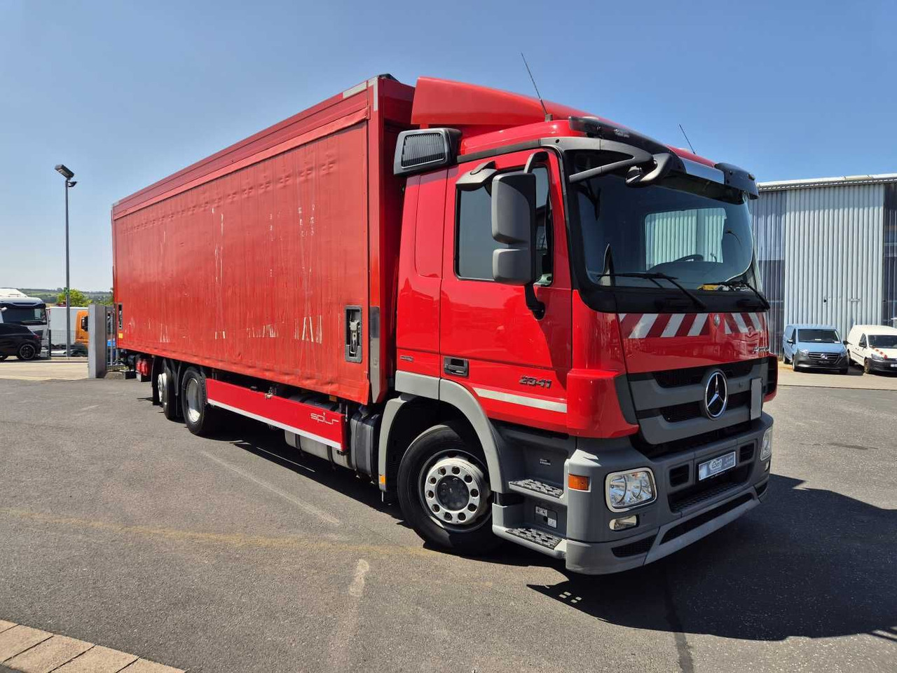 Mercedes-Benz Actros 2541 L 6x2 Schiebeplanen LBW AHK - Тентованный грузовик: фото 2 Mercedes-Benz Actros 2541 L 6x2 Schiebeplanen LBW AHK - Тентованный грузовик: фото 2