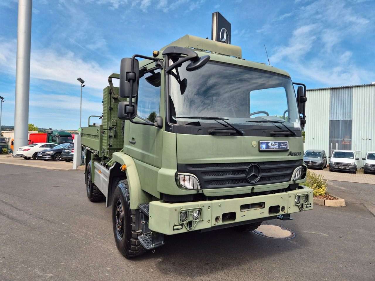 Mercedes-Benz Atego 1018 A 4x4 Pritsche Singlebereift 7 Stück - Грузовик бортовой/ Платформа: фото 3 Mercedes-Benz Atego 1018 A 4x4 Pritsche Singlebereift 7 Stück - Грузовик бортовой/ Платформа: фото 3