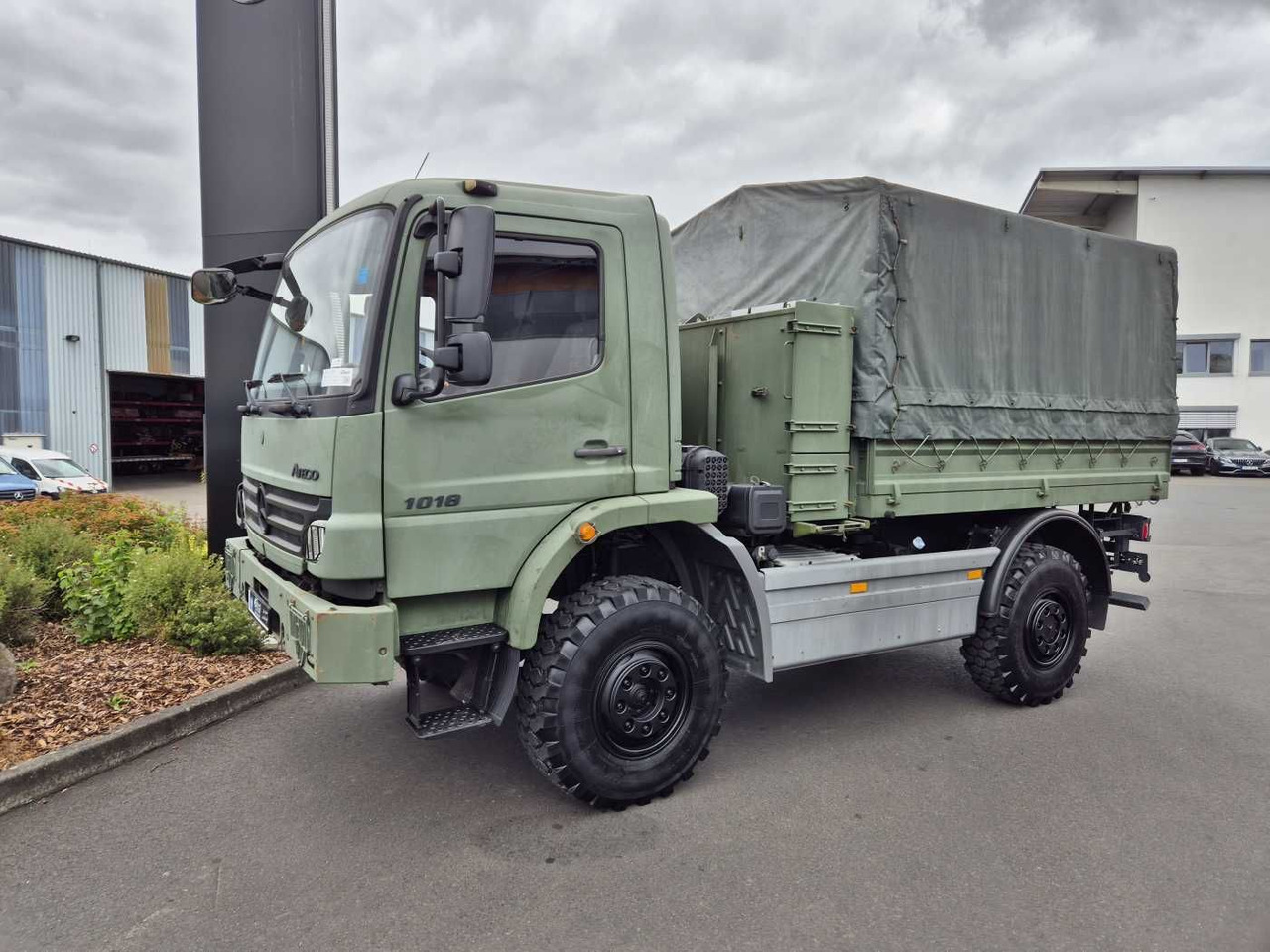 Mercedes-Benz Atego 1018 A 4x4 Singlebereifung 6 Stück vorh. - Тентованный грузовик: фото 4 Mercedes-Benz Atego 1018 A 4x4 Singlebereifung 6 Stück vorh. - Тентованный грузовик: фото 4