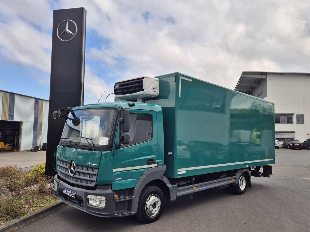 Mercedes-Benz Atego 816 L Carrier Xarios 500 Ladebordwand Tür - Фургон-рефрижератор: фото 2 Mercedes-Benz Atego 816 L Carrier Xarios 500 Ladebordwand Tür - Фургон-рефрижератор: фото 2