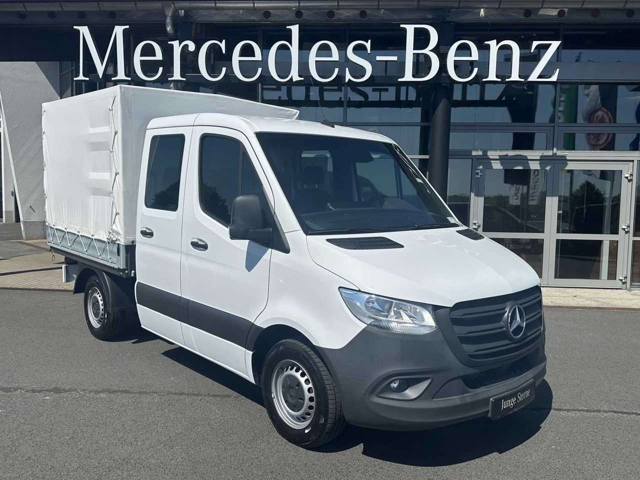 Mercedes-Benz Sprinter 215 CDI DoKa 9G Klima AHK Tempomat SHZ - Малотоннажный бортовой грузовик: фото 1 Mercedes-Benz Sprinter 215 CDI DoKa 9G Klima AHK Tempomat SHZ - Малотоннажный бортовой грузовик: фото 1