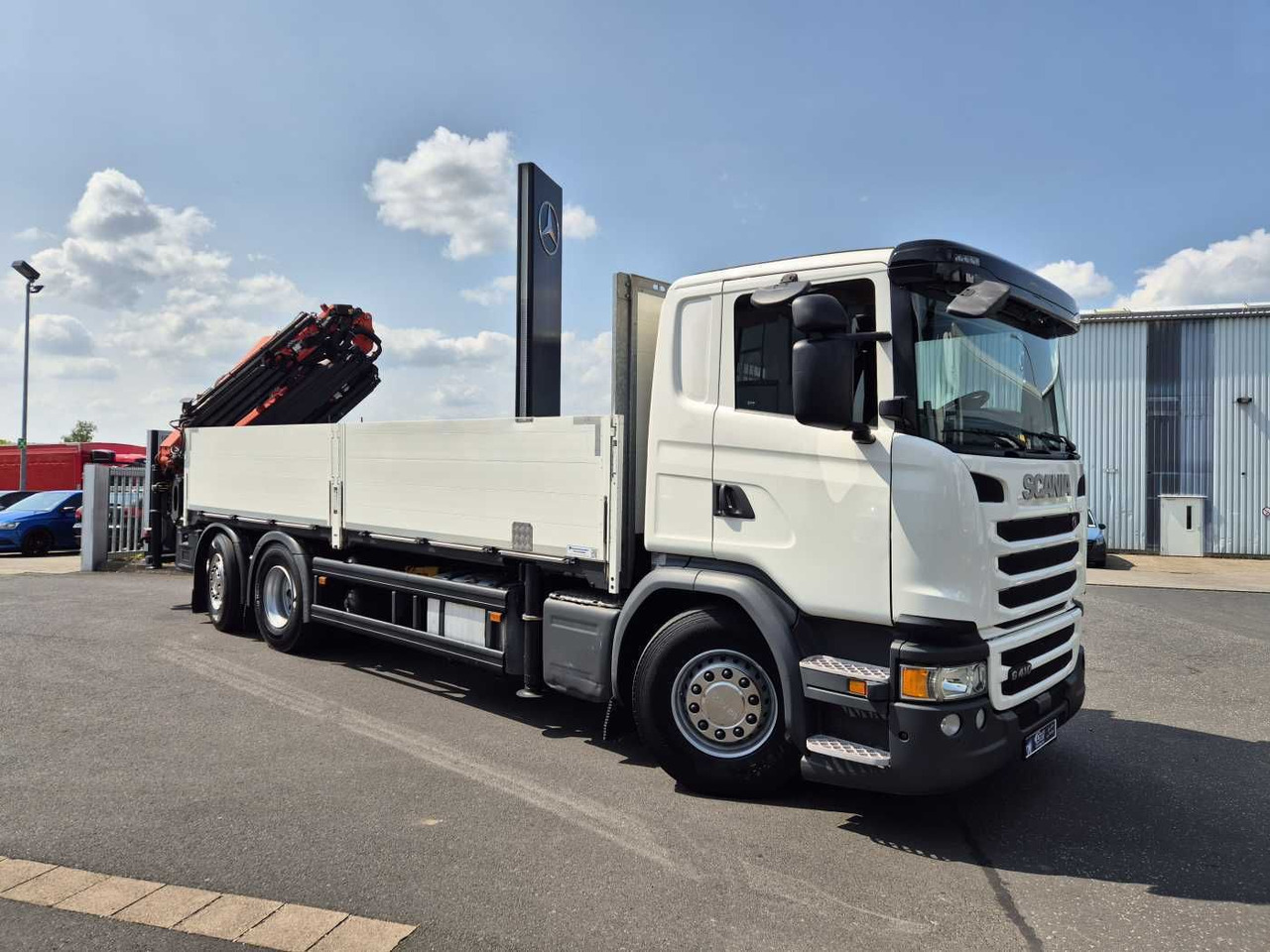 Scania G410 LB6x2*4HNB Palfinger PK 34002-SH E+JIB - Тентованный грузовик, Автоманипулятор: фото 3 Scania G410 LB6x2*4HNB Palfinger PK 34002-SH E+JIB - Тентованный грузовик, Автоманипулятор: фото 3