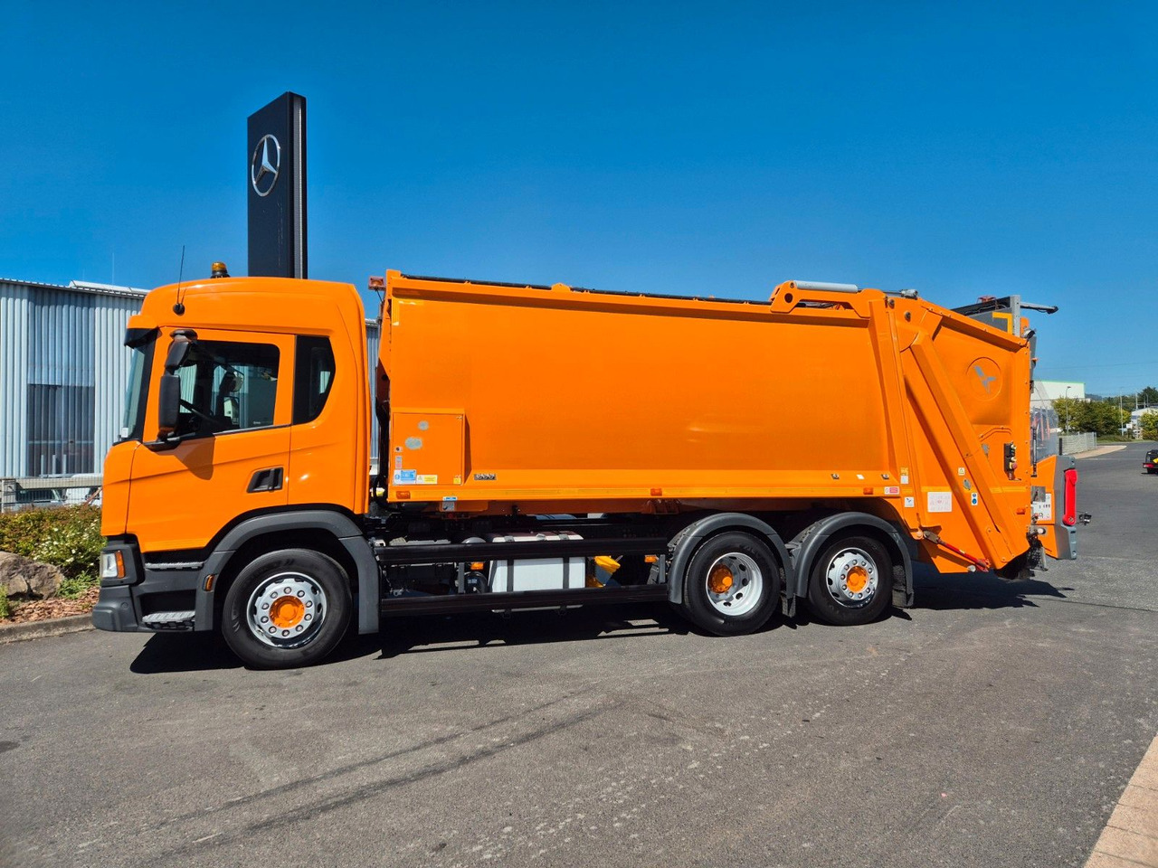 Scania P 320 B6x2*4NA Olympus 21 W ASF Hecklader - Мусоровоз: фото 4 Scania P 320 B6x2*4NA Olympus 21 W ASF Hecklader - Мусоровоз: фото 4