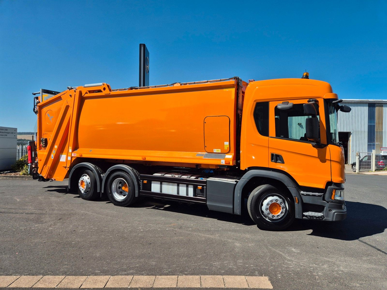 Scania P 320 B6x2*4NA Olympus 21 W ASF Hecklader - Мусоровоз: фото 5 Scania P 320 B6x2*4NA Olympus 21 W ASF Hecklader - Мусоровоз: фото 5