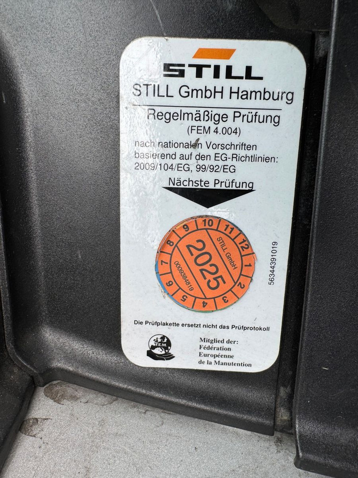 Still RX20-14 / Triplex: 4.30m! / nur 536h! / SS в лизинг Still RX20-14 / Triplex: 4.30m! / nur 536h! / SS: фото 15