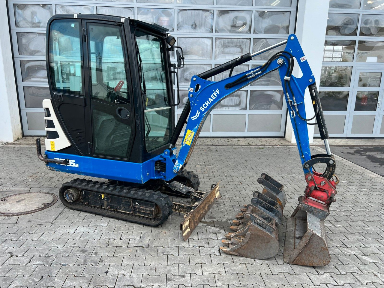 Terex TC16 / 2017 / 1.769h / Löffelpaket / Powertilt - Мини-экскаватор: фото 2 Terex TC16 / 2017 / 1.769h / Löffelpaket / Powertilt - Мини-экскаватор: фото 2