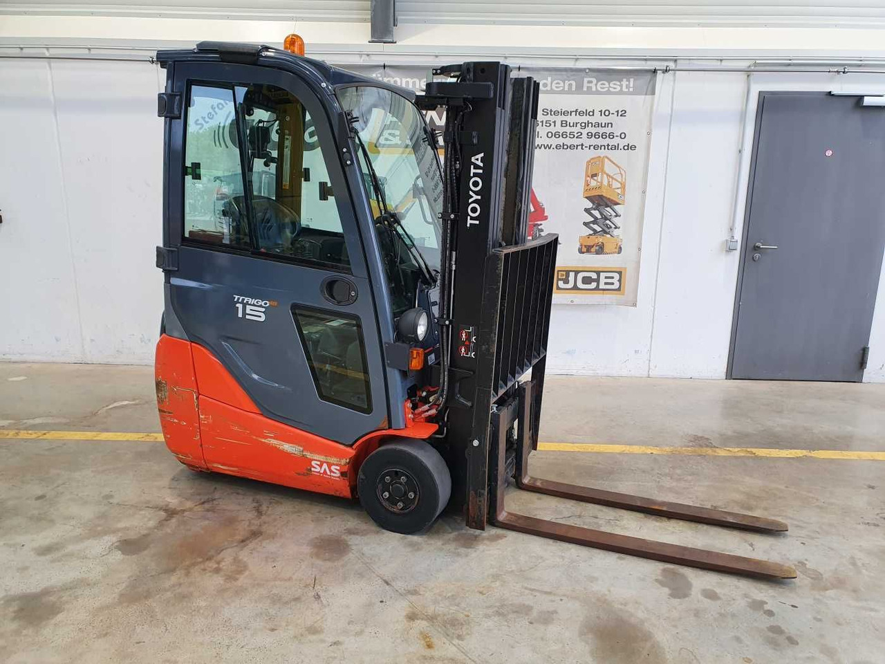 Toyota 8FBET15 / Batterie 07/2023 / HH: 4.3m! / 2.849h - Электропогрузчик: фото 1 Toyota 8FBET15 / Batterie 07/2023 / HH: 4.3m! / 2.849h - Электропогрузчик: фото 1