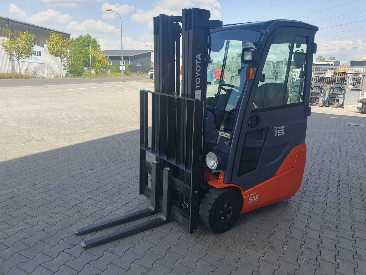 Электропогрузчик Toyota 8FBET15 / Triplex: 4.30m / nur 3.412h! / 2022: фото 7