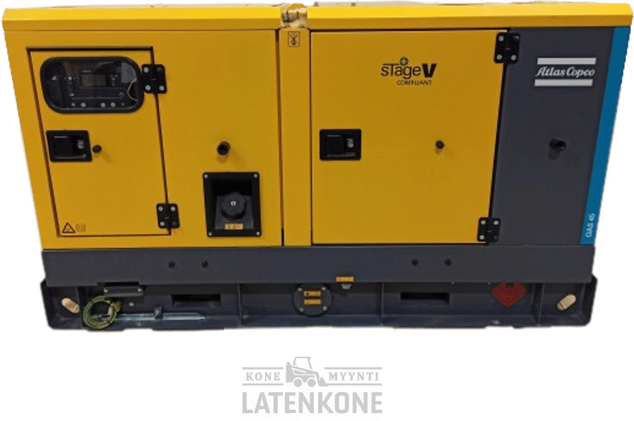 Atlas Copco QAS 45 50 Hz Generaattori StageV Box - Электрогенератор: фото 1 Atlas Copco QAS 45 50 Hz Generaattori StageV Box - Электрогенератор: фото 1