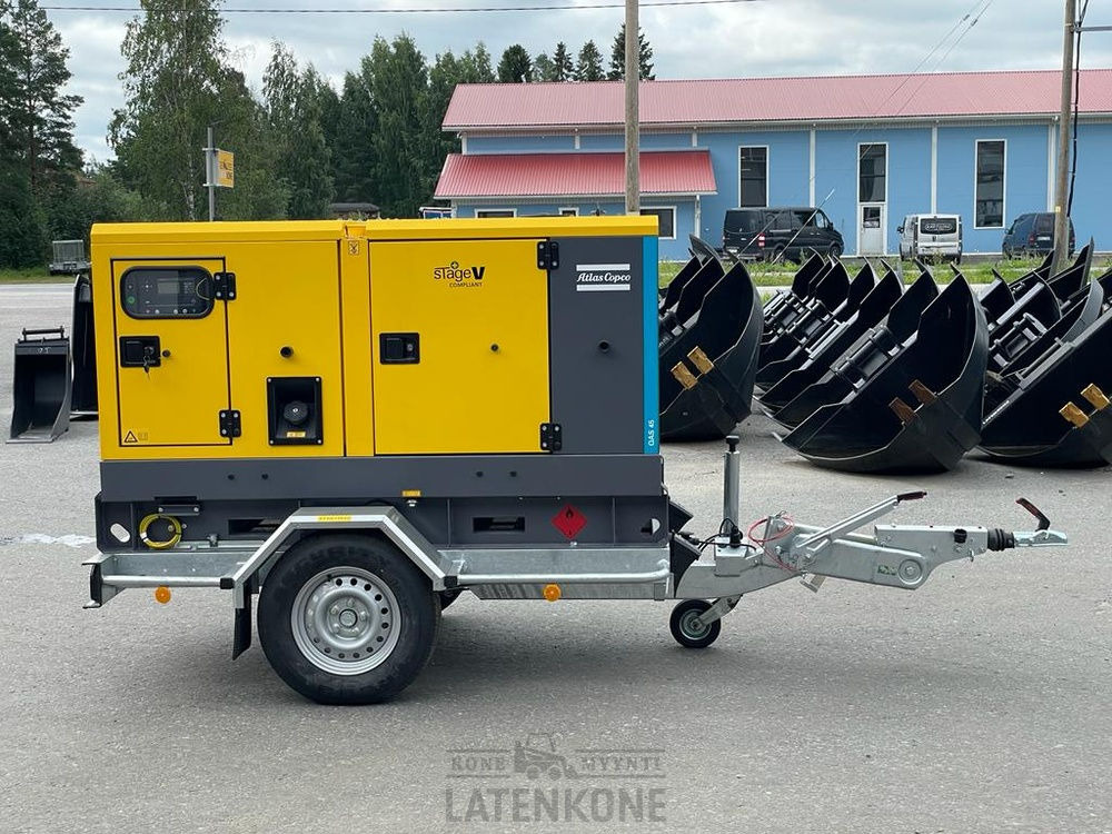 Atlas Copco QAS 45 50 Hz Generaattori StageV vetovarustuksella - Электрогенератор: фото 2 Atlas Copco QAS 45 50 Hz Generaattori StageV vetovarustuksella - Электрогенератор: фото 2