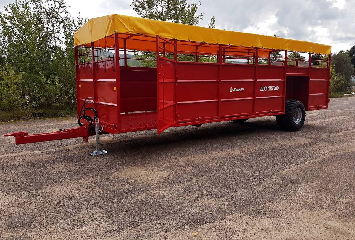 Dinapolis livestock trailer TRV 760 - Прицеп для перевозки животных: фото 1 Dinapolis livestock trailer TRV 760 - Прицеп для перевозки животных: фото 1