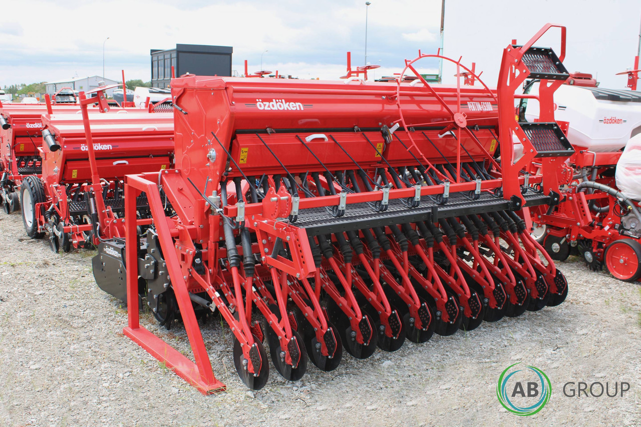 Seedbed and seeding unit mounted on Ozdoken Pertum CS-300 active harrow – single-disc coulter, Packer roller - Посевной комплекс: фото 2 Seedbed and seeding unit mounted on Ozdoken Pertum CS-300 active harrow – single-disc coulter, Packer roller - Посевной комплекс: фото 2