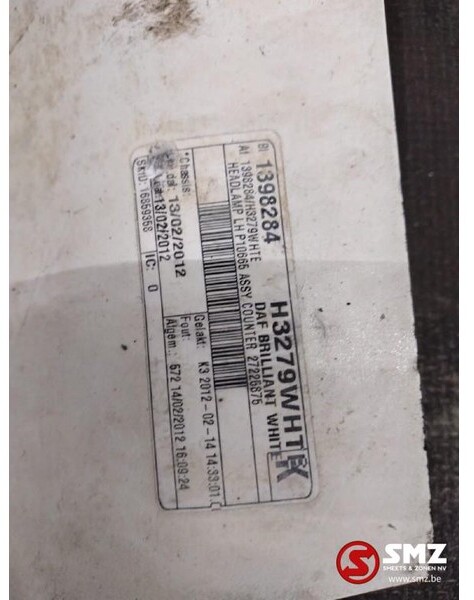 DAF Occ koplamppaneel links Daf XF 105 1398284 - Аэродинамика/ Спойлеры для Грузовиков: фото 4 DAF Occ koplamppaneel links Daf XF 105 1398284 - Аэродинамика/ Спойлеры для Грузовиков: фото 4