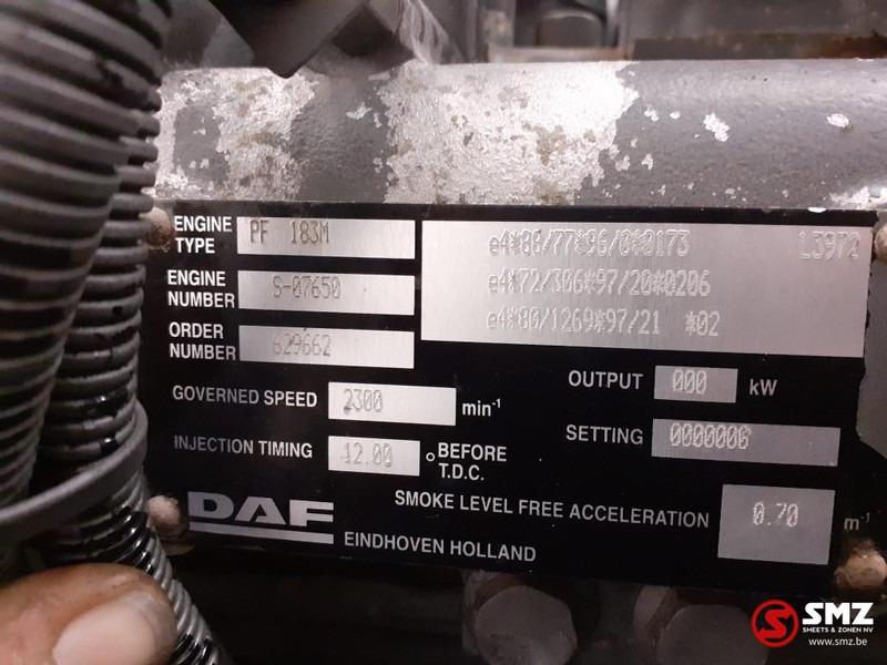 DAF Occ motor PF183M DAF - Двигатель для Грузовиков: фото 5 DAF Occ motor PF183M DAF - Двигатель для Грузовиков: фото 5