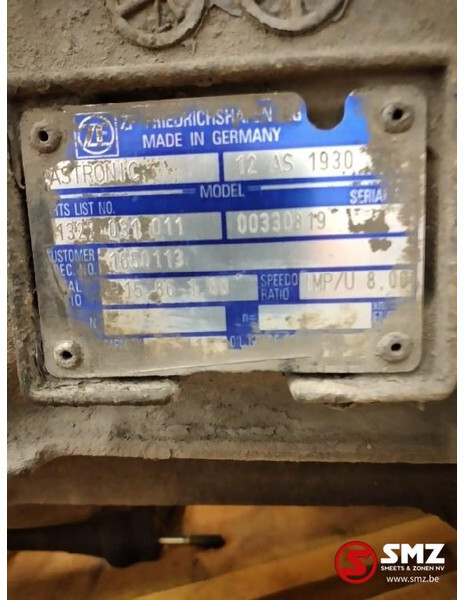 DAF Occ versnellingsbak Daf XF95 12AS1930TD - Коробка передач для Грузовиков: фото 5 DAF Occ versnellingsbak Daf XF95 12AS1930TD - Коробка передач для Грузовиков: фото 5