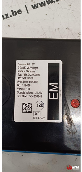 Iveco Occ ECU EM regeleenheid Iveco - Блок управления для Грузовиков: фото 4 Iveco Occ ECU EM regeleenheid Iveco - Блок управления для Грузовиков: фото 4