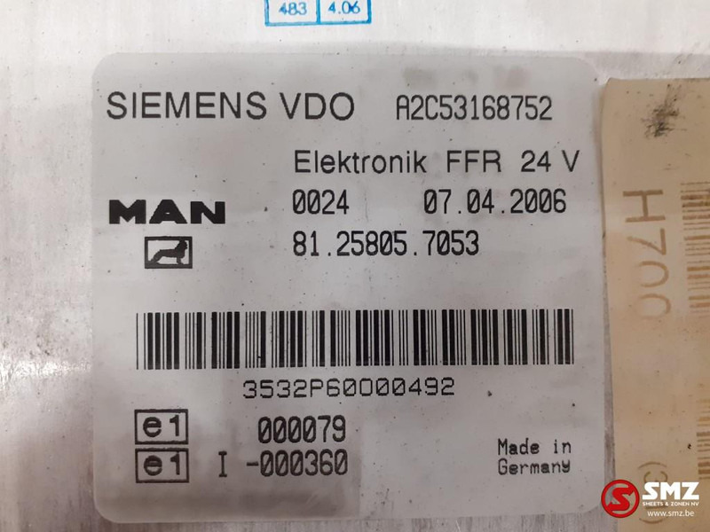 MAN Occ ECU FFR regeleenheid MAN - Блок управления для Грузовиков: фото 2 MAN Occ ECU FFR regeleenheid MAN - Блок управления для Грузовиков: фото 2