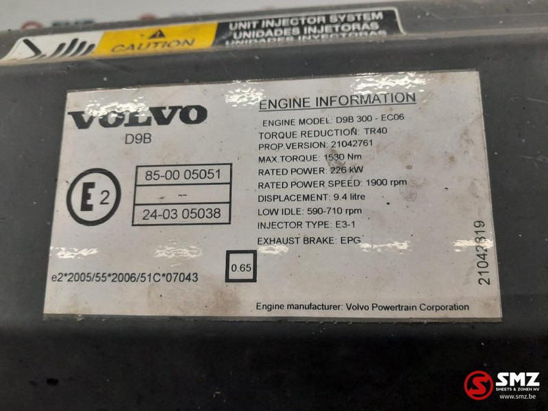 Volvo Occ motor D9B 300 - EC06 Volvo - Двигатель для Грузовиков: фото 5 Volvo Occ motor D9B 300 - EC06 Volvo - Двигатель для Грузовиков: фото 5