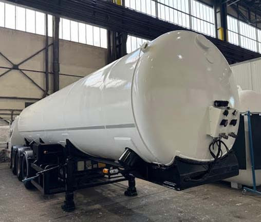 CRYOLOR Gas tank semi-trailer cryogenic used for nitrogen, argon, oxygen, LIN, LOX, LAR. - Полуприцеп-цистерна: фото 1 CRYOLOR Gas tank semi-trailer cryogenic used for nitrogen, argon, oxygen, LIN, LOX, LAR. - Полуприцеп-цистерна: фото 1