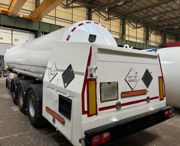 CRYOLOR Gas tank semi-trailer cryogenic used for nitrogen, argon, oxygen, LIN, LOX, LAR. - Полуприцеп-цистерна: фото 4 CRYOLOR Gas tank semi-trailer cryogenic used for nitrogen, argon, oxygen, LIN, LOX, LAR. - Полуприцеп-цистерна: фото 4