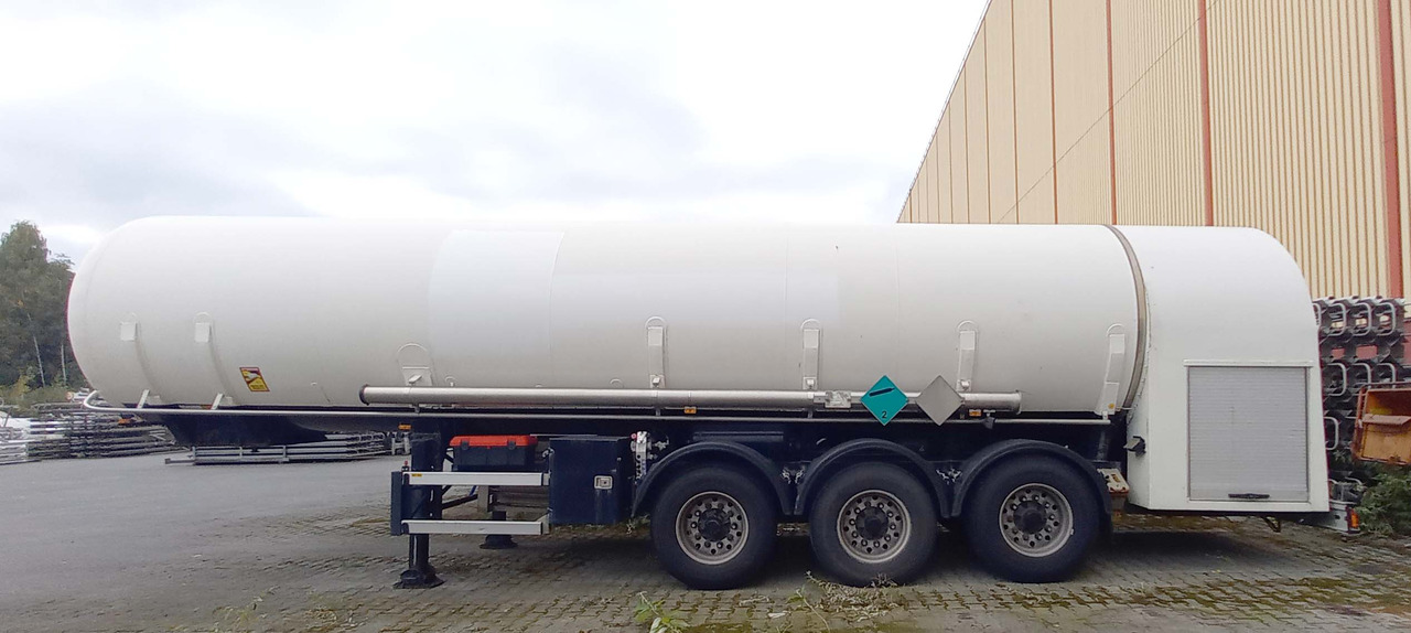 GOFA Gas tank semi-trailer cryogenic used for nitrogen, argon, oxygen, LIN, LOX, LAR - Полуприцеп-цистерна: фото 3 GOFA Gas tank semi-trailer cryogenic used for nitrogen, argon, oxygen, LIN, LOX, LAR - Полуприцеп-цистерна: фото 3