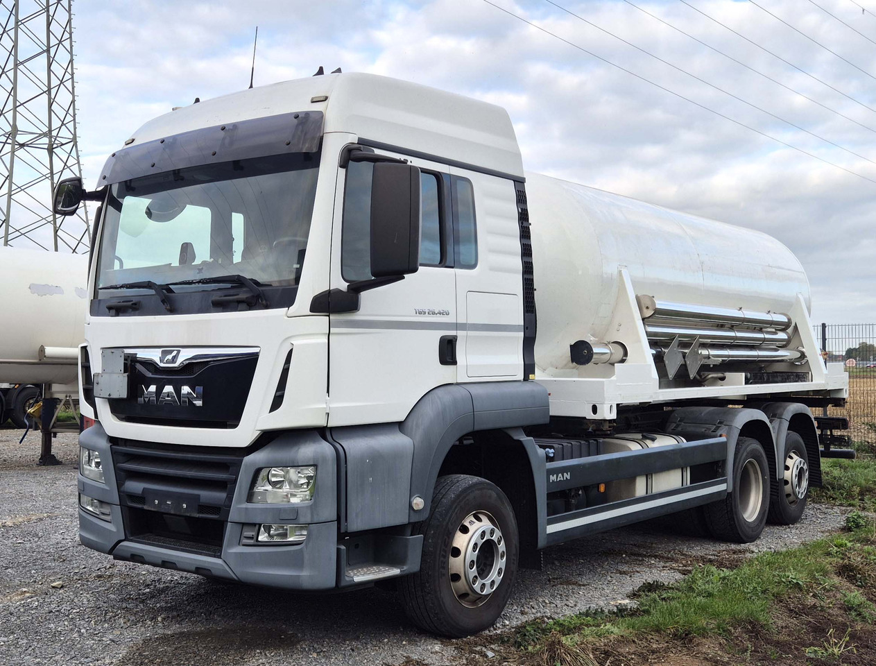 MAN Tank gas truck cryogenic used for oxygen, nitrogen, argon, LIN, LOX, LAR - Грузовик-цистерна: фото 2 MAN Tank gas truck cryogenic used for oxygen, nitrogen, argon, LIN, LOX, LAR - Грузовик-цистерна: фото 2