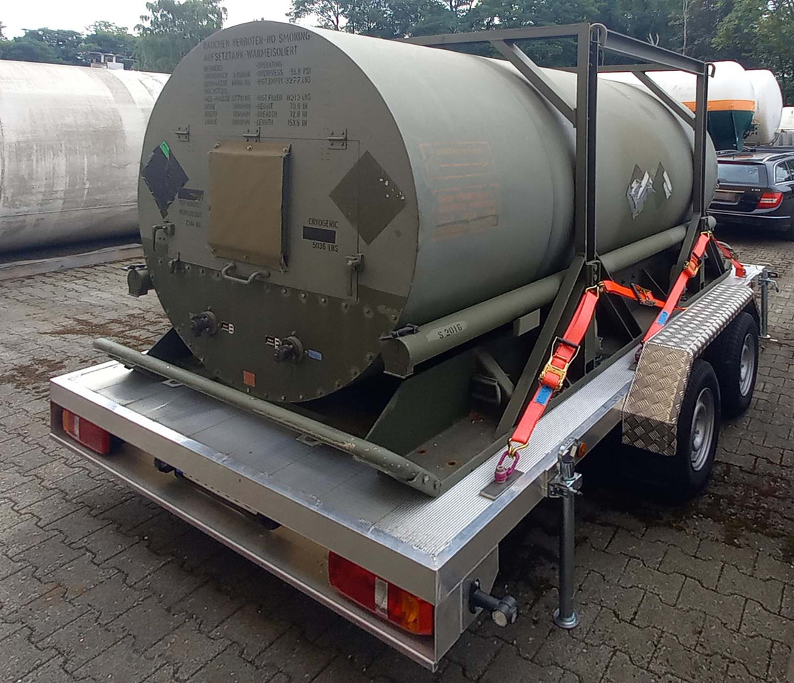 New Aurepa ADR Trailer tank nitrogen, oxygen, argon, gas, cryogenics CRYOBASE tanker - Прицеп-цистерна: фото 4 New Aurepa ADR Trailer tank nitrogen, oxygen, argon, gas, cryogenics CRYOBASE tanker - Прицеп-цистерна: фото 4