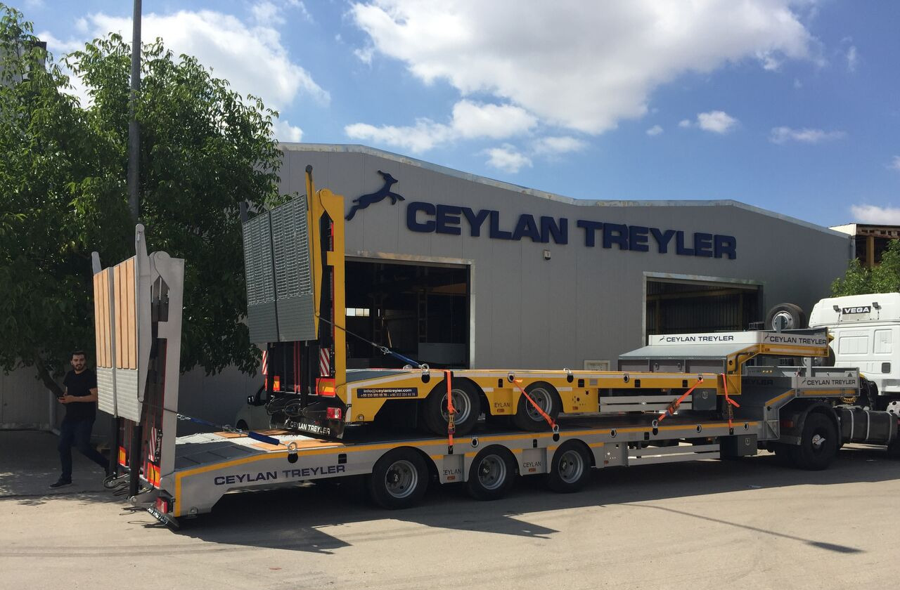 Новый Низкорамный полуприцеп CEYLAN 2 AXLES STANDART & EXTENDABLE LOWBED: фото 11