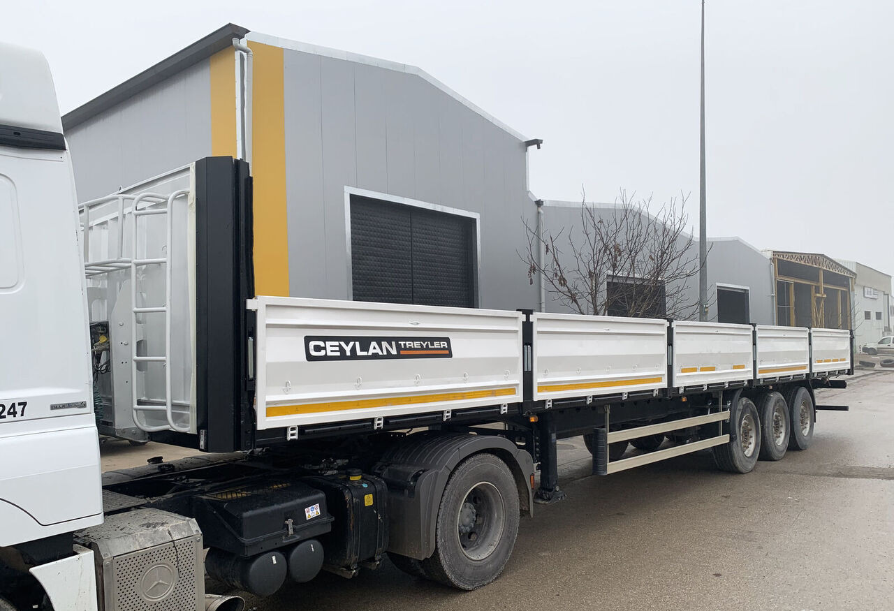 CEYLAN 3 AXLES FLATBED&PLATFORM WITH SIDE COVER - Полуприцеп бортовой/ Платформа: фото 2 CEYLAN 3 AXLES FLATBED&PLATFORM WITH SIDE COVER - Полуприцеп бортовой/ Платформа: фото 2