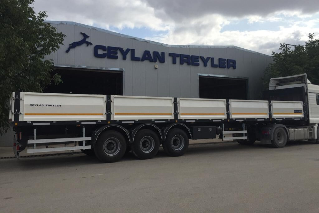 CEYLAN 3 AXLES FLATBED&PLATFORM WITH SIDE COVER - Полуприцеп бортовой/ Платформа: фото 1 CEYLAN 3 AXLES FLATBED&PLATFORM WITH SIDE COVER - Полуприцеп бортовой/ Платформа: фото 1