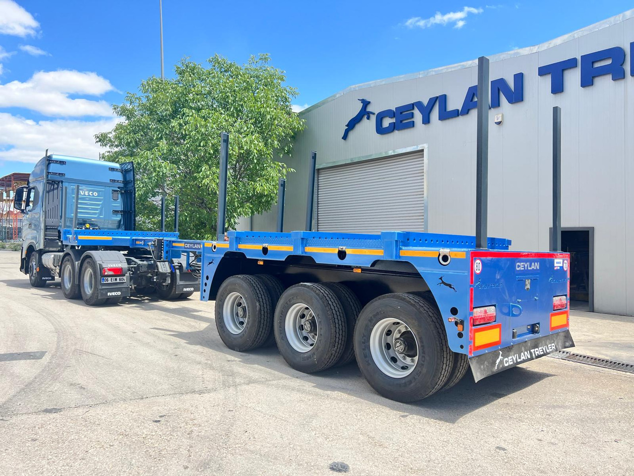 CEYLAN 3 AXLES STANDART & EXTENDABLE LOWBED - Низкорамный полуприцеп: фото 1 CEYLAN 3 AXLES STANDART & EXTENDABLE LOWBED - Низкорамный полуприцеп: фото 1