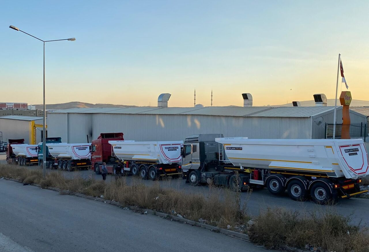 Новый Самосвальный полуприцеп CEYLAN 3 AXLES TIPPER 22-30M3: фото 21